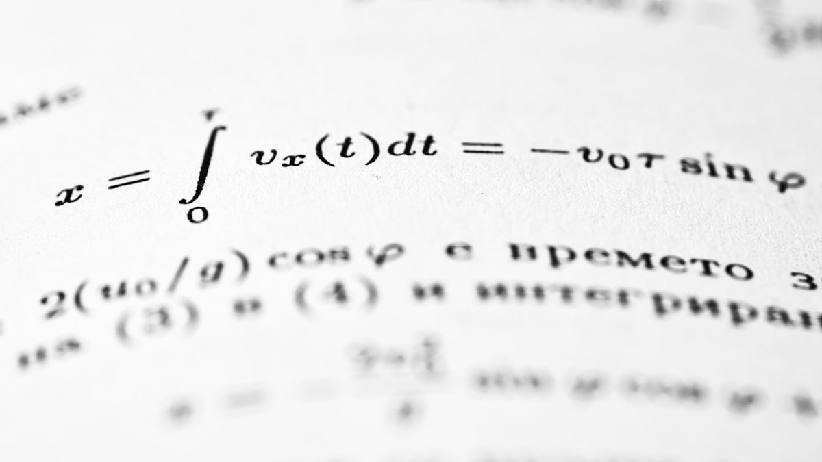 School science book close-up.